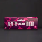 Hamburguesa de frejol negro con quinua
