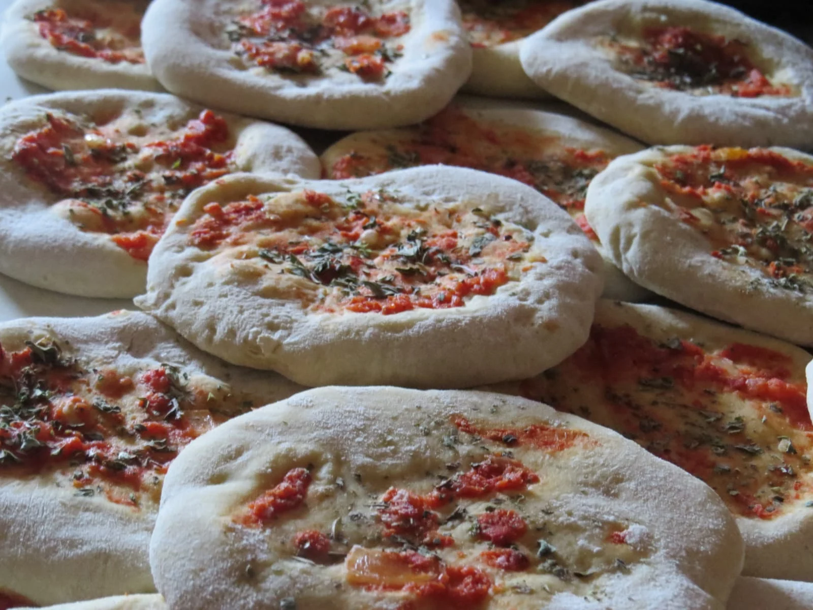 PITA CON TYOMATE Y OREGANO Pan pita - Imagen 1