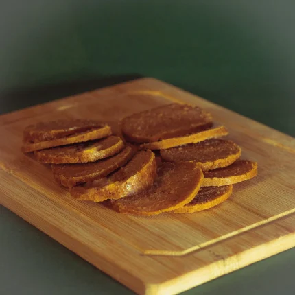 Salame (embutido) de castañas y garbanzo gluten free